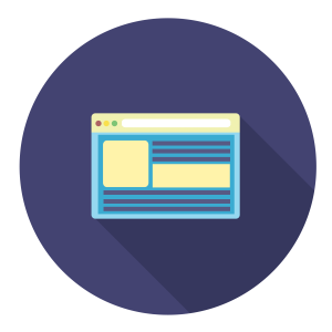 Web Design and Development Icon